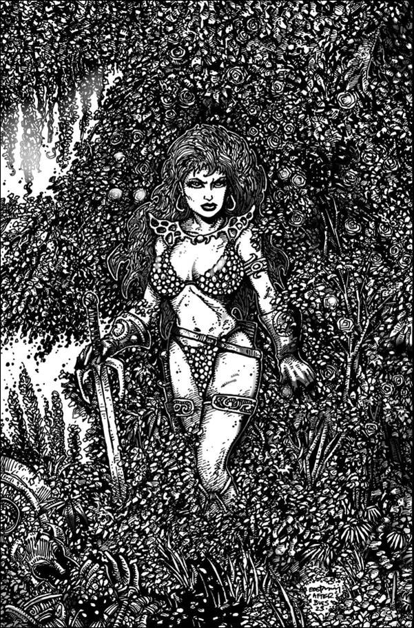 Red Sonja (2023) issue 1-ZA Kevin Eastman 1:30 Virgin Line Art Cover