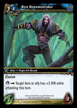 World of Warcraft: Heroes of Azeroth (Base Set) card 214 Ryn Dreamstrider