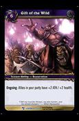 World of Warcraft: March of the Legion (Base Set) card 24 Gift of the Wild