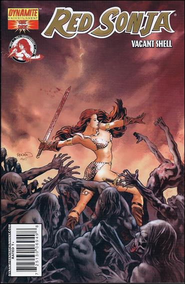 Red Sonja: Vacant Shell issue 1-F Paul Renaud Gold Foil Cover 1/525