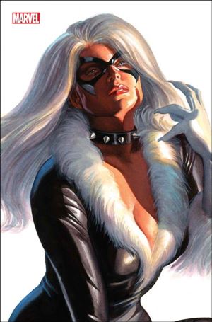 Mary Jane & Black Cat issue 4-D Alex Ross Timeless Black Cat Virgin Cover