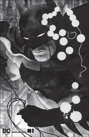 Batman Black and White (2021) issue 1-B J.H. Williams III Cover