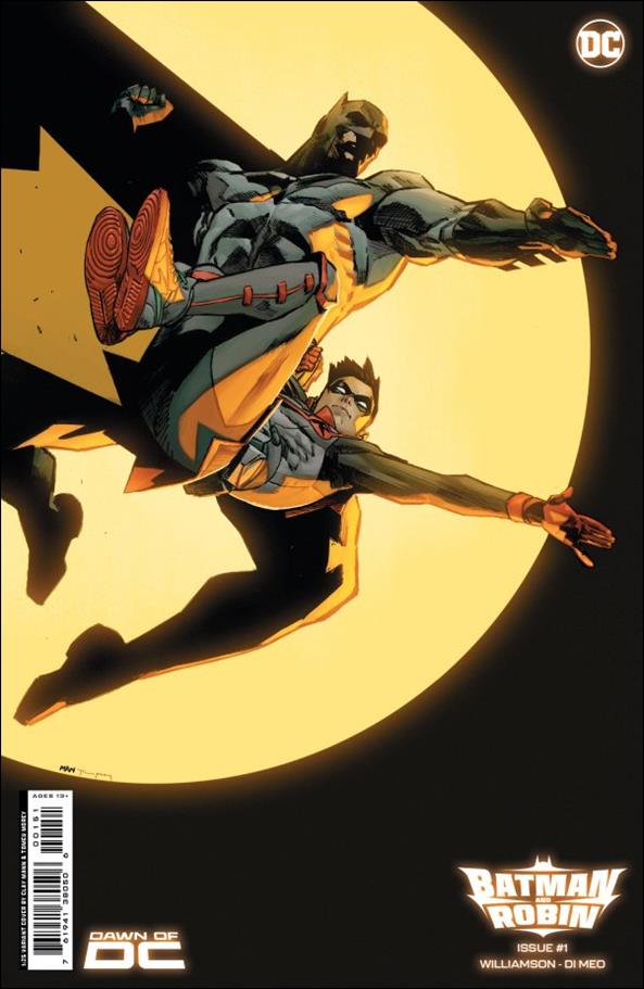 Batman and Robin (2023) issue 1-E Clay Mann 1:25 Cardstock Cover