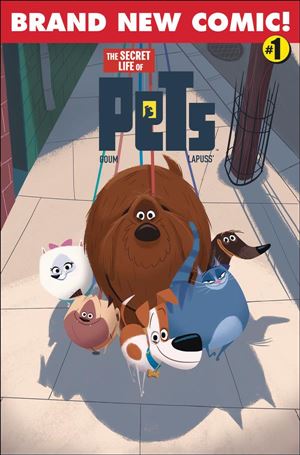 Secret Life of Pets (05/2019) issue 1-B Sidewalk Cover