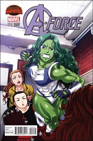 A-Force (2015) issue 4-B Toshirou Manga Cover