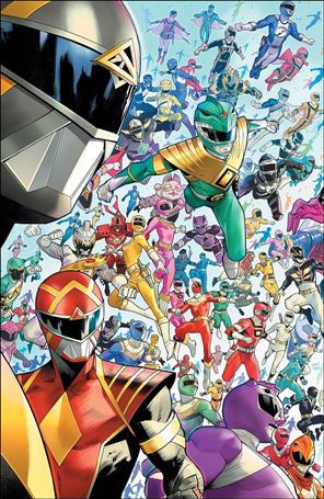 Mighty Morphin issue 1-E Dan Mora 1:10 Cover