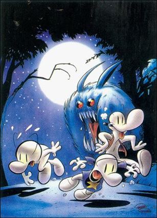 Bone: Series 1 (Base Set) card 89 The Gang's All Here!