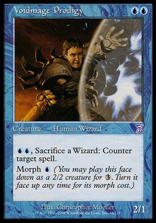 Magic the Gathering: Time Spiral (Timeshifted Subset) card 34 Voidmage Prodigy