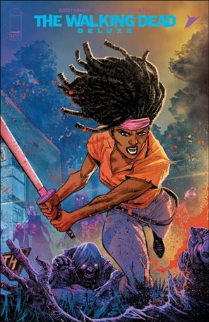 Walking Dead Deluxe issue 58-C Francis Manapul Cover