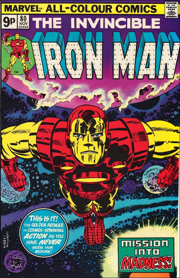 Iron Man (1968) issue 80-B UK Price Cover