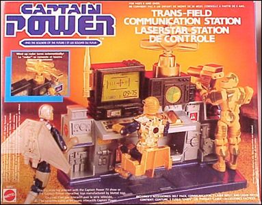 Captain Power and the Soldiers of the Future Vehicles and Playsets figure 5 Trans-Field Communication Station