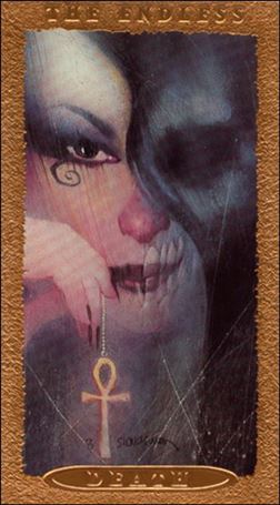 Sandman Trading Cards (Endless Gallery Gold Foil Subset) Cover Image 2