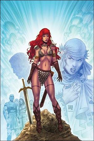 Red Sonja: Vulture's Circle issue 5-G Rare Walter Geovani Virgin 1/50 Cover