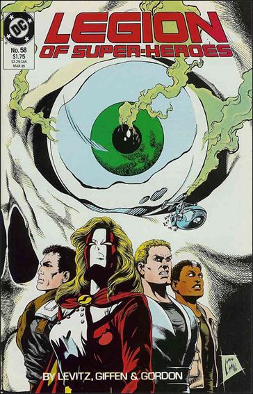 Legion of Super-Heroes (1984) 58-A by DC