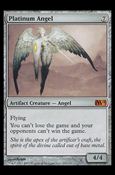 Magic the Gathering: 2011 Core Set (Base Set) card 212 Platinum Angel