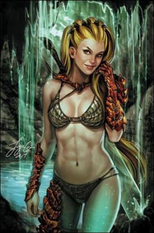 Michael Turner's Fathom: Kiani (2014) issue 1-D Siya Oum WonderCon Cover 1/200