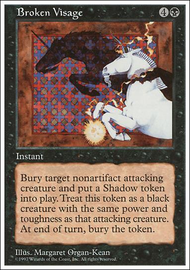 Magic the Gathering: 5th Edition (Base Set) card 149 Broken Visage