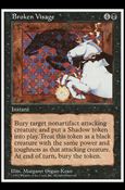 Magic the Gathering: 5th Edition (Base Set) card 149 Broken Visage