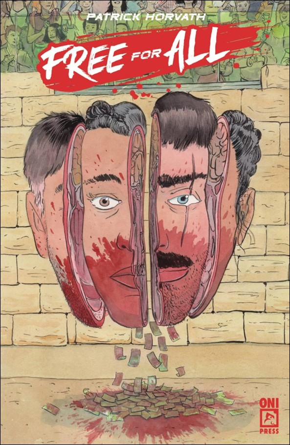 Free for All issue 1 Patrick Horvath Cover