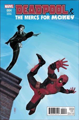 Deadpool & the Mercs for Money (2016/09) issue 4-C Rod Reis Cover