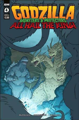 Godzilla: Monsters & Protectors - All Hail the King issue 4 Dan Schoening Cover