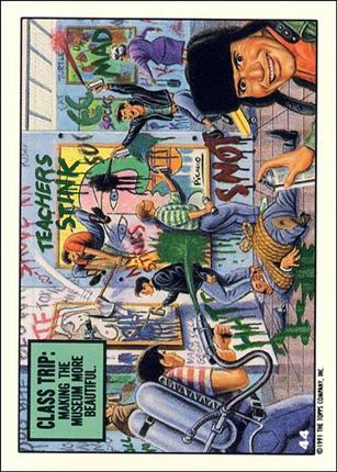 Toxic High (Base Set) card 44 Class Trip: Making the Museum More Beautiful