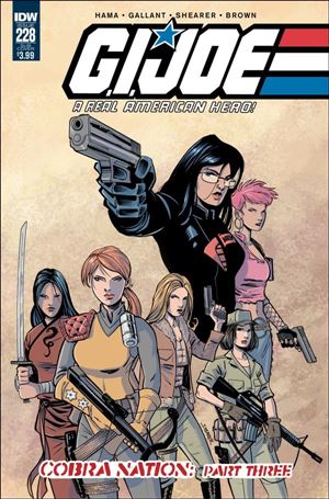G.I. Joe: A Real American Hero issue 228-B Brian Shearer Subscription Cover