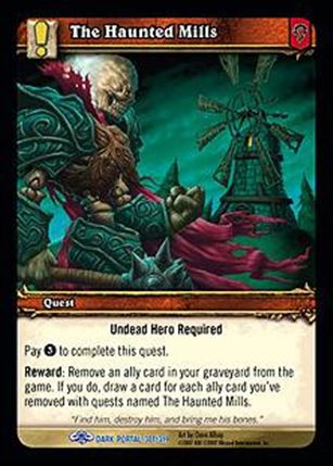 World of Warcraft: Through the Dark Portal (Base Set) card 301 The Haunted Mills