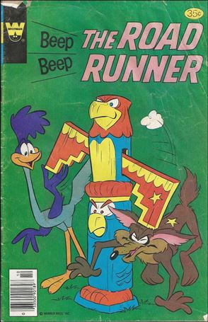Beep Beep Road Runner issue 74-B Whitman Cover