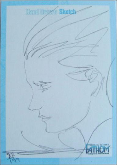 Michael Turner's Fathom (Sketch Card Subset) card J Lee Aspen 1/199