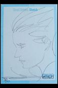 Michael Turner's Fathom (Sketch Card Subset) card J Lee Aspen 1/199