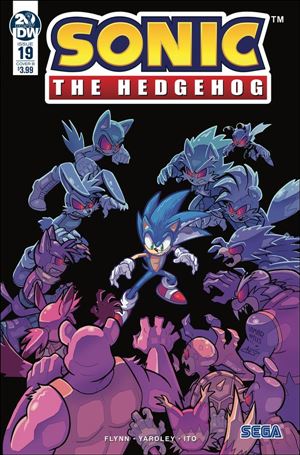 Sonic the Hedgehog (2018) issue 19-B Lamar Wells Cover