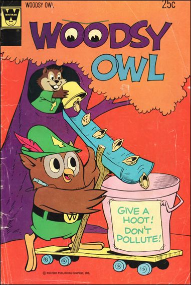 Woodsy Owl issue 4-B Whitman Cover