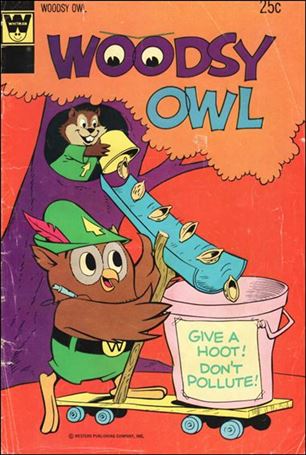 Woodsy Owl issue 4-B Whitman Cover