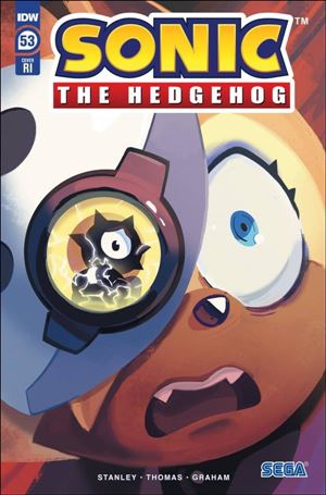 Sonic the Hedgehog (2018) issue 53-C Nathalie Fourdraine 1:10 Cover