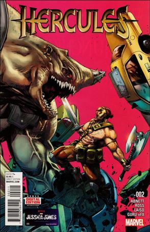 Hercules (2016) issue 2 Clay Mann Cover