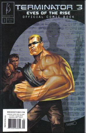 Terminator 3: Before The Rise: Official Comic Book issue 3-B