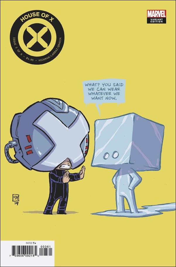 House of X issue 3-F Skottie Young Baby Cover