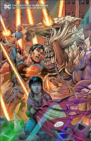 Death of Superman 30th Anniversary Special issue 1.00-J Jurgens & Breeding 1:100 Foil Cover