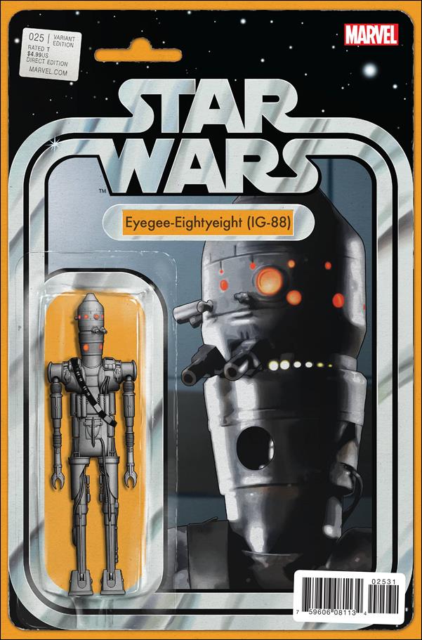 Star Wars (2015) issue 25-B John Tyler Christopher Action Figure Cover