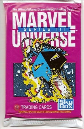 Marvel Universe: Series 3 card 2-B Sealed Pack (Ghost Rider Wrapper)