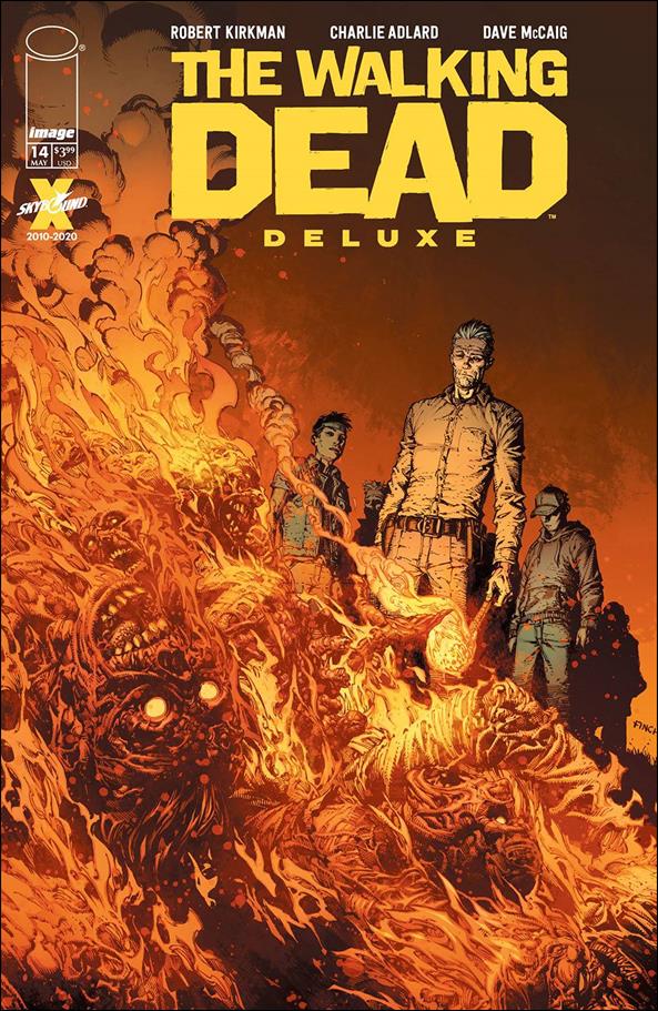 Walking Dead Deluxe issue 14 David Finch Cover