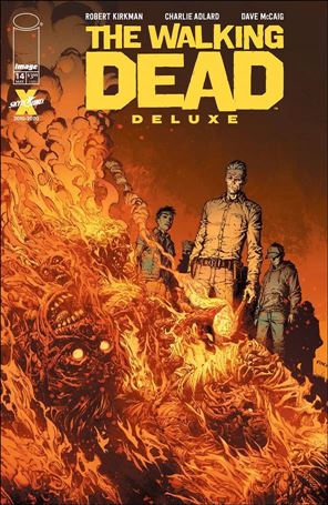 Walking Dead Deluxe issue 14 David Finch Cover