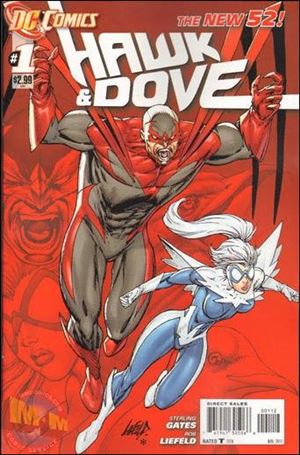 Hawk & Dove issue 1-B Red Cover (2nd Printing)