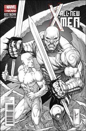All-New X-Men (2013) issue 22-C Dale Keown 1:100 Sketch Cover