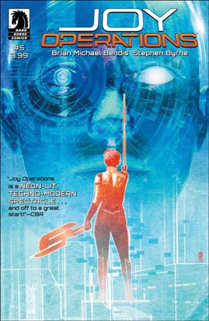 Joy Operations issue 5-B Alex Maleev Cover