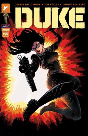 Duke (2023) issue 3-D Priscilla Petraites & Frank Martin 1:25 Cover