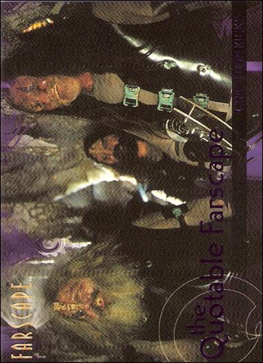 Farscape: Season Four (Quotable Farscape Subset) card Q45  Crichton Kicks