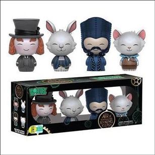 Dorbz Multi-Packs figure Nn6 Mad Hatter,Nivens McTwisp, Time Mallymkum (4 pack)