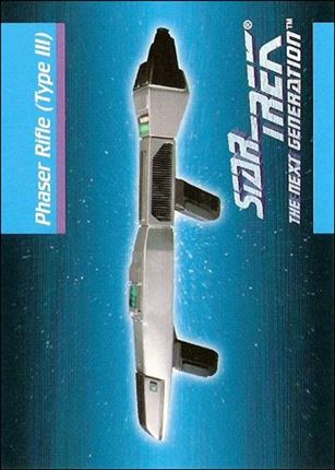 Star Trek: The Next Generation - Inaugural Edition (Base Set) card 68 Phaser Rifle (Type III)